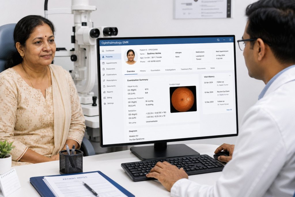 Improving Patient Record Accuracy With Ophthalmology EMR