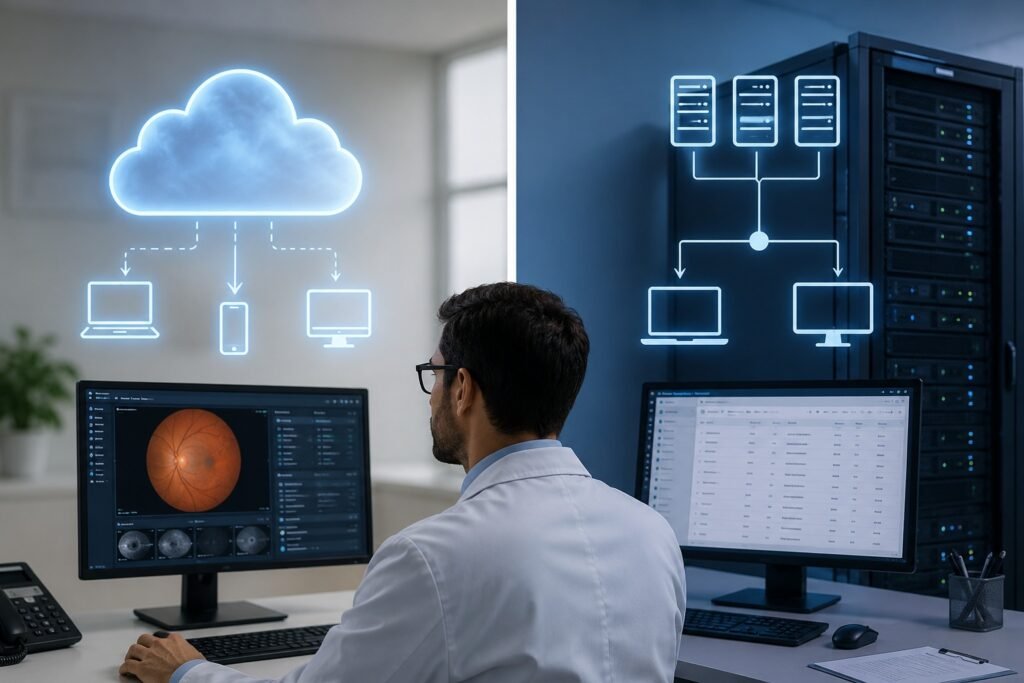 Cloud-Based vs On-Premise Ophthalmology Software